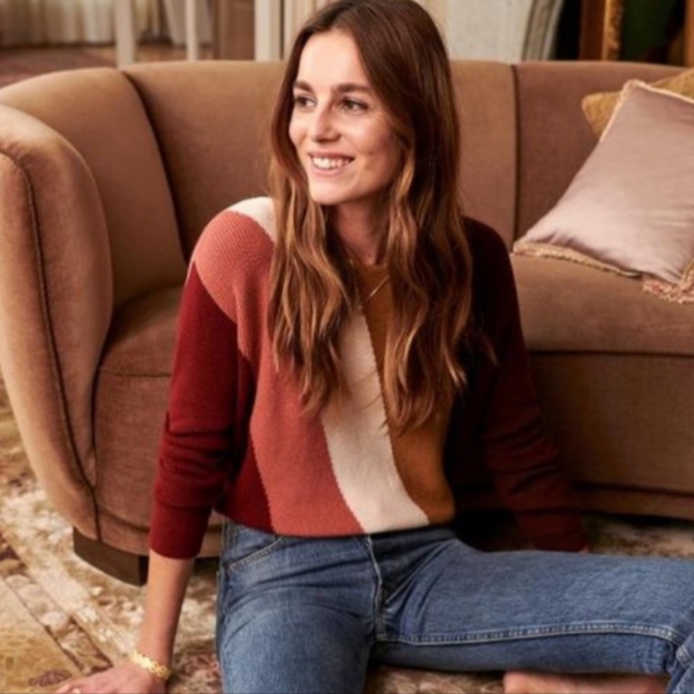 Sézane Crepin Pull Over Jumper